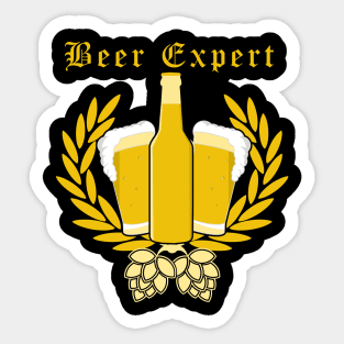 Beer Expert Sticker